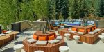 Rooftop firepits and cabanas 